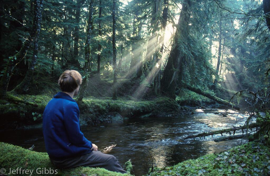 Me in Windy Bay, Haida Gwaii